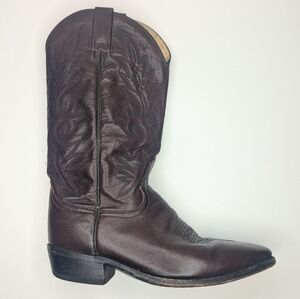 Dan Post western boots oxblood black cherry men's size 9.5 EW